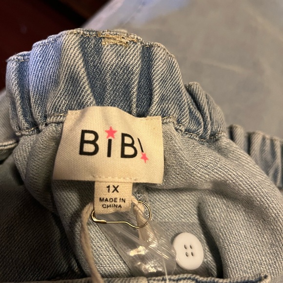 Bibi Wide-Leg Light Blue Jeans - Picture 3 of 5